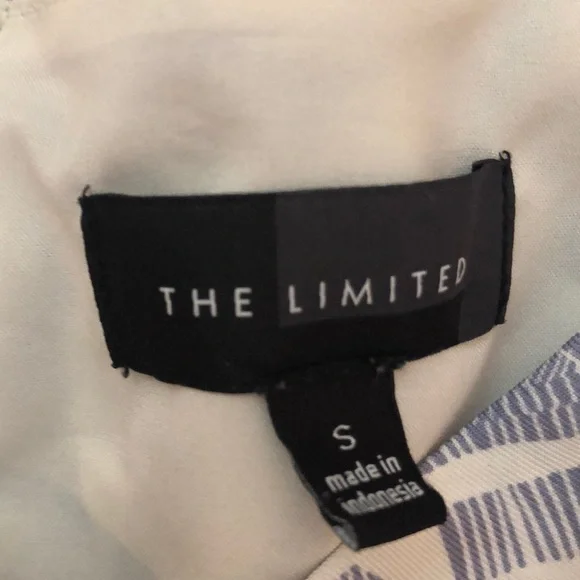 The Limited Color Block Split Cap Sleeve Zip Up Dress Small - Picture 4 of 12